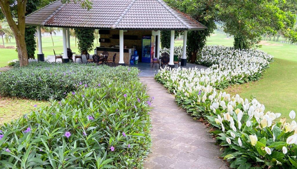 Hệ thống kiosk được phân bổ đồng đều trên ba khu vực sân A-B-C